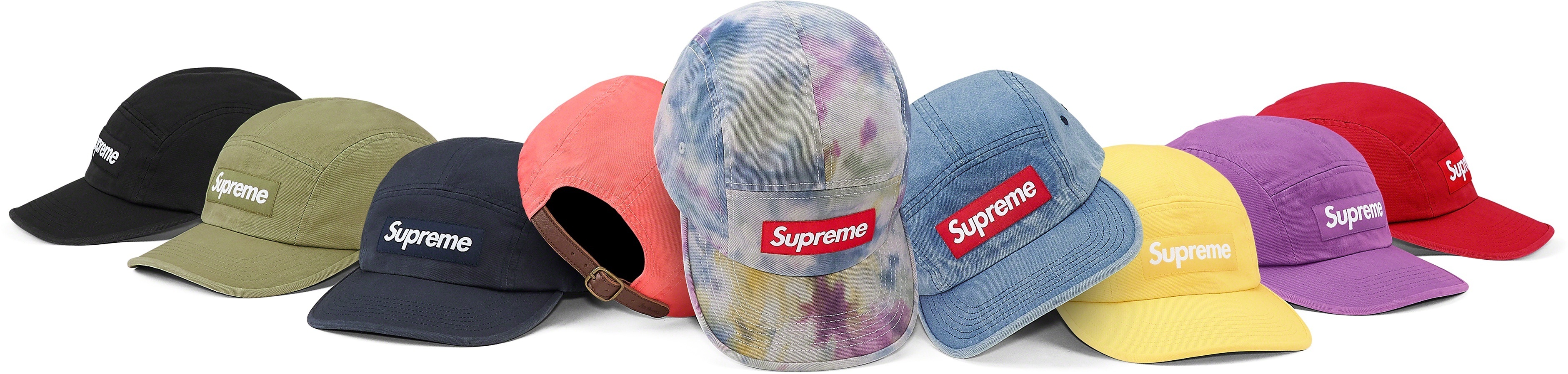 Washed Chino Twill Camp Cap